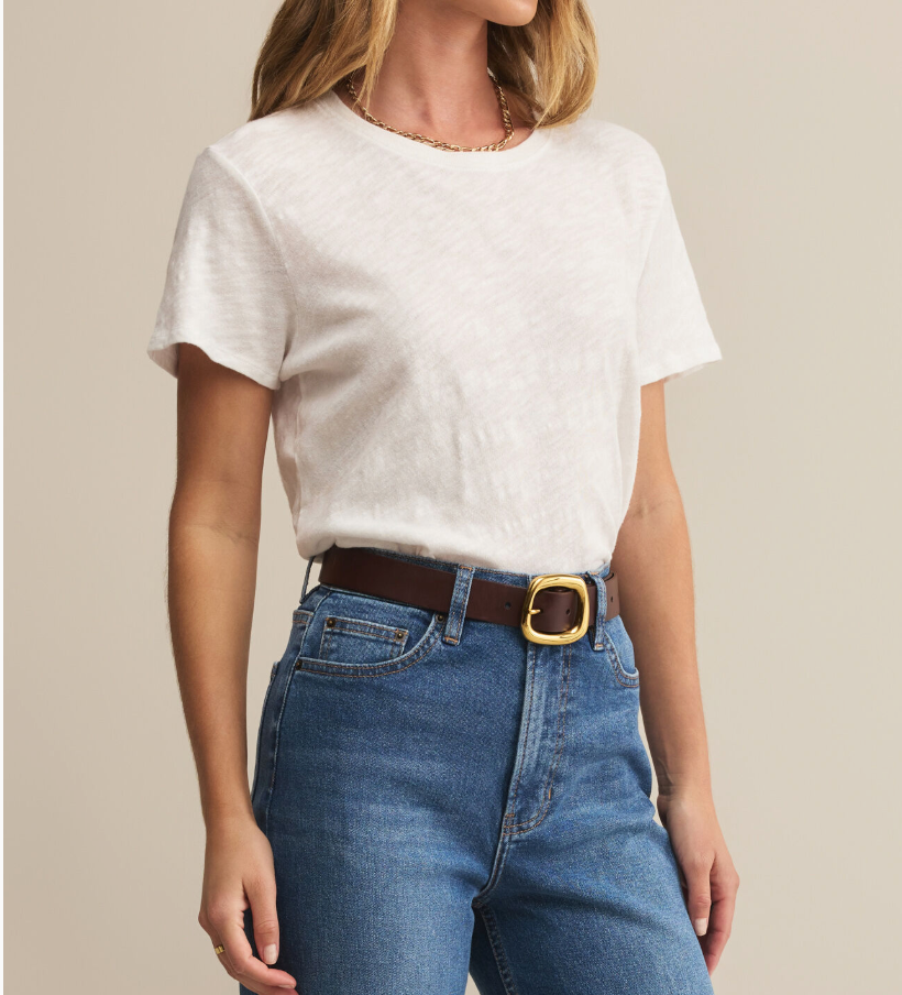 SZ FOUNDATION TEE WHT