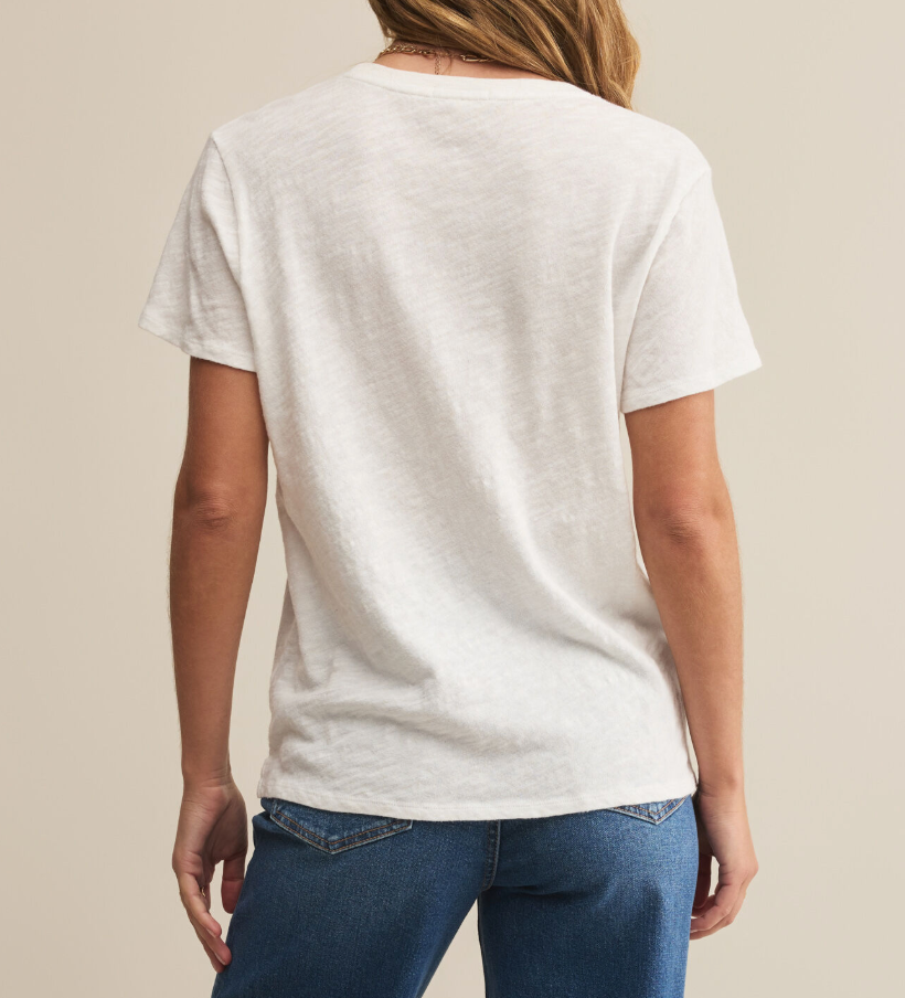 SZ FOUNDATION TEE WHT
