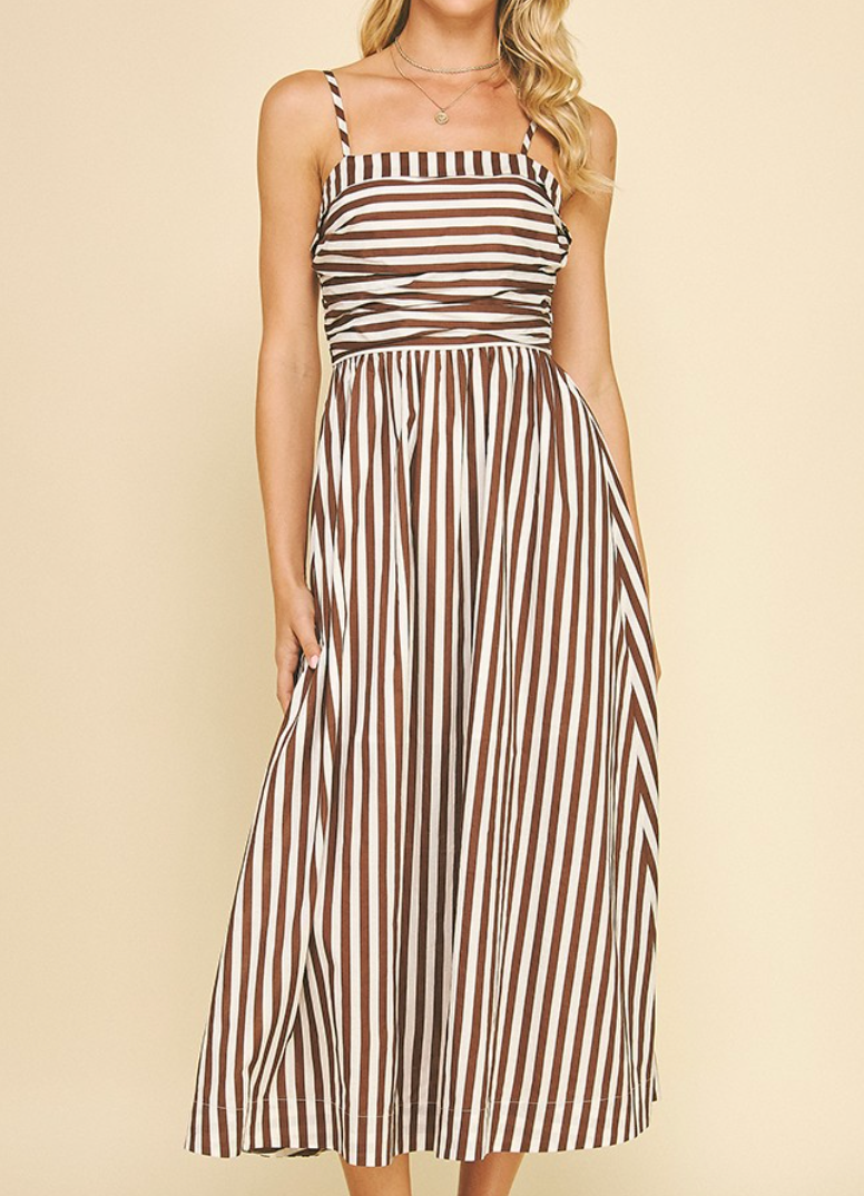 IP HOLLY STRIPE MIDI