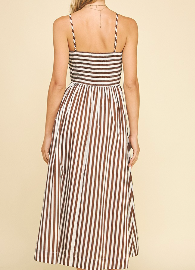 IP HOLLY STRIPE MIDI