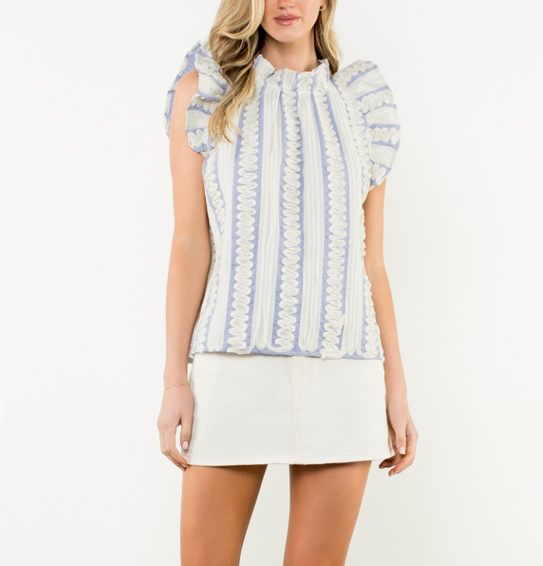 TH BETH FLUTTER SLEEVE