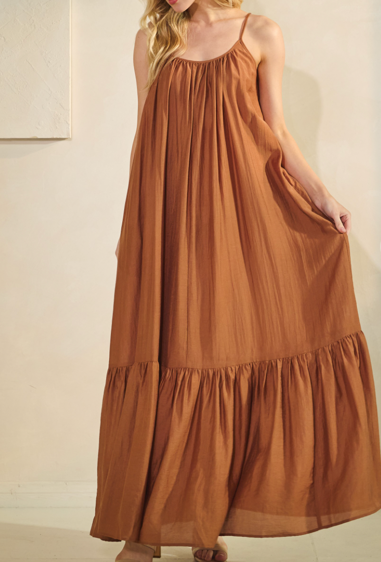 LL HEIDI BRWN MAXI