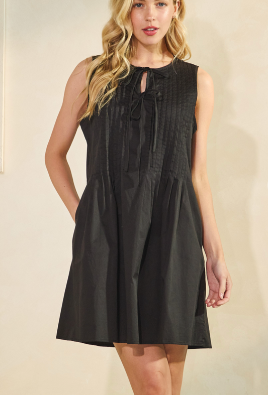 LL JADE BLK DRS