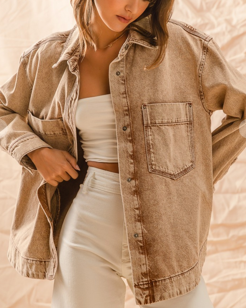 SM VINTAGE TAUPE SHACKET