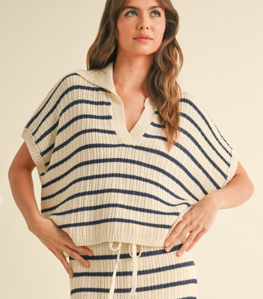 MM LINDSEY STRIPE TOP