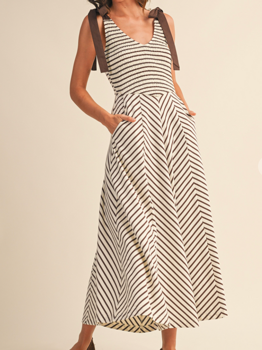 KL BRANDY BRWN MIDI