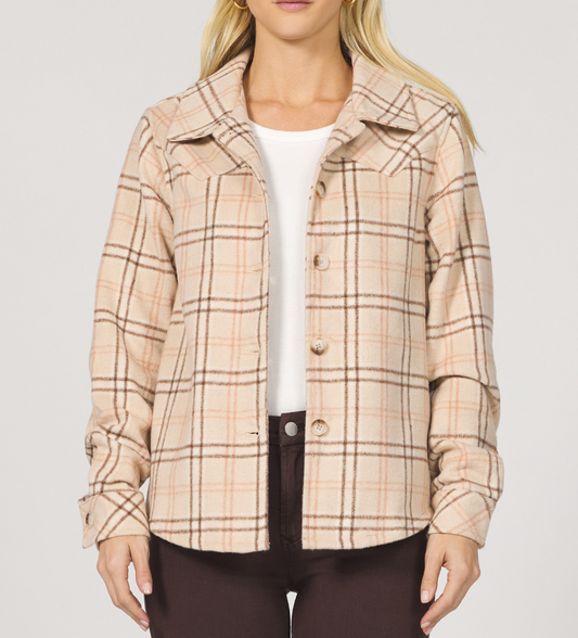 JD WEST MOCHA PLAID