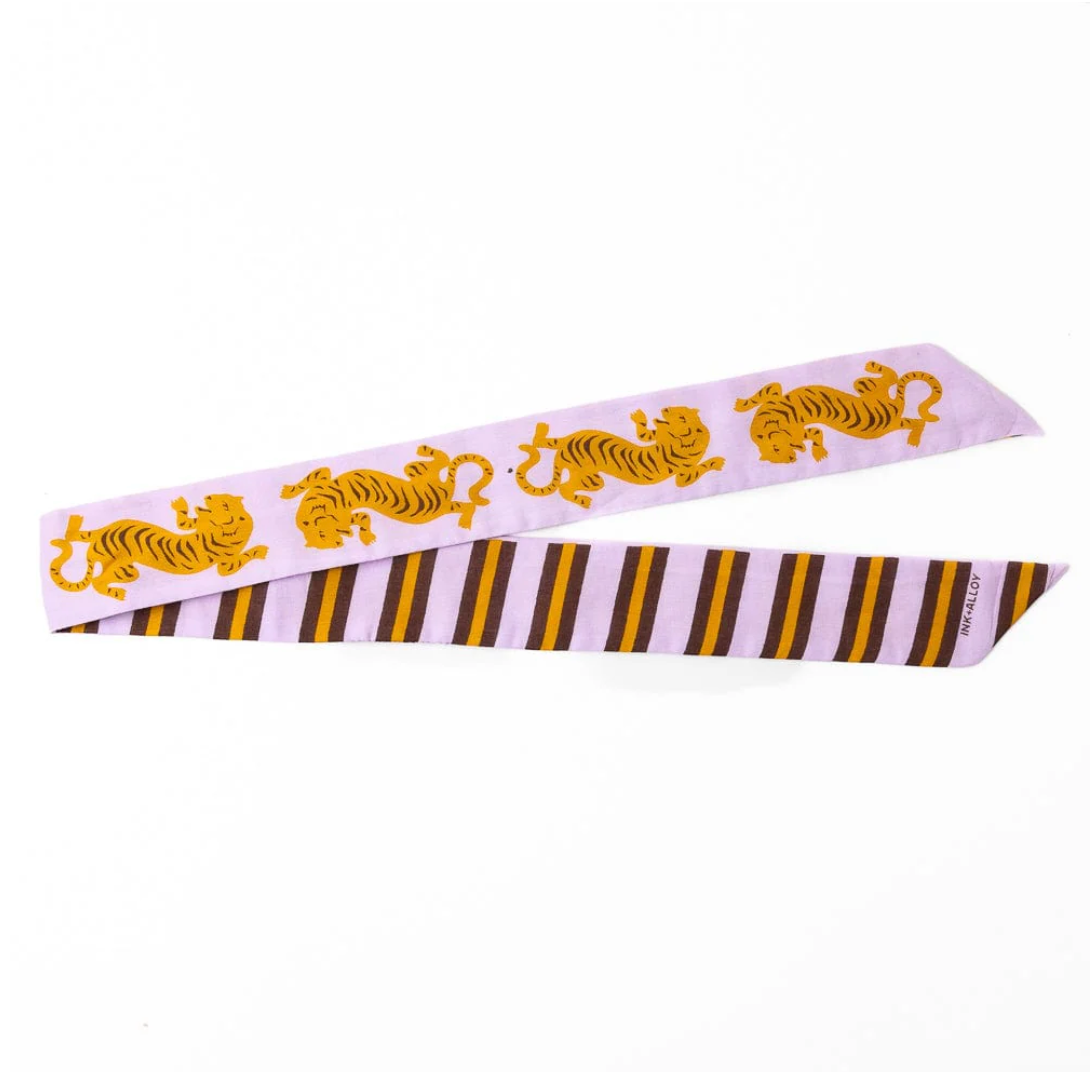 AI CAMILLE TIGER SCARF