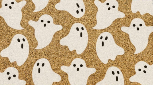 SM DOOR MAT GHOST