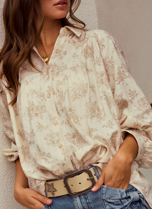 SZ HARTLEY FRL BLOUSE