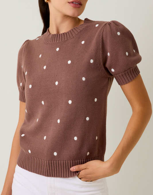 SE MOCHA POLKA DOT