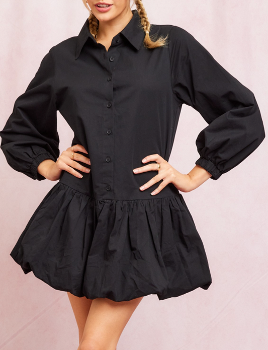 II MADELINE BLK DRS