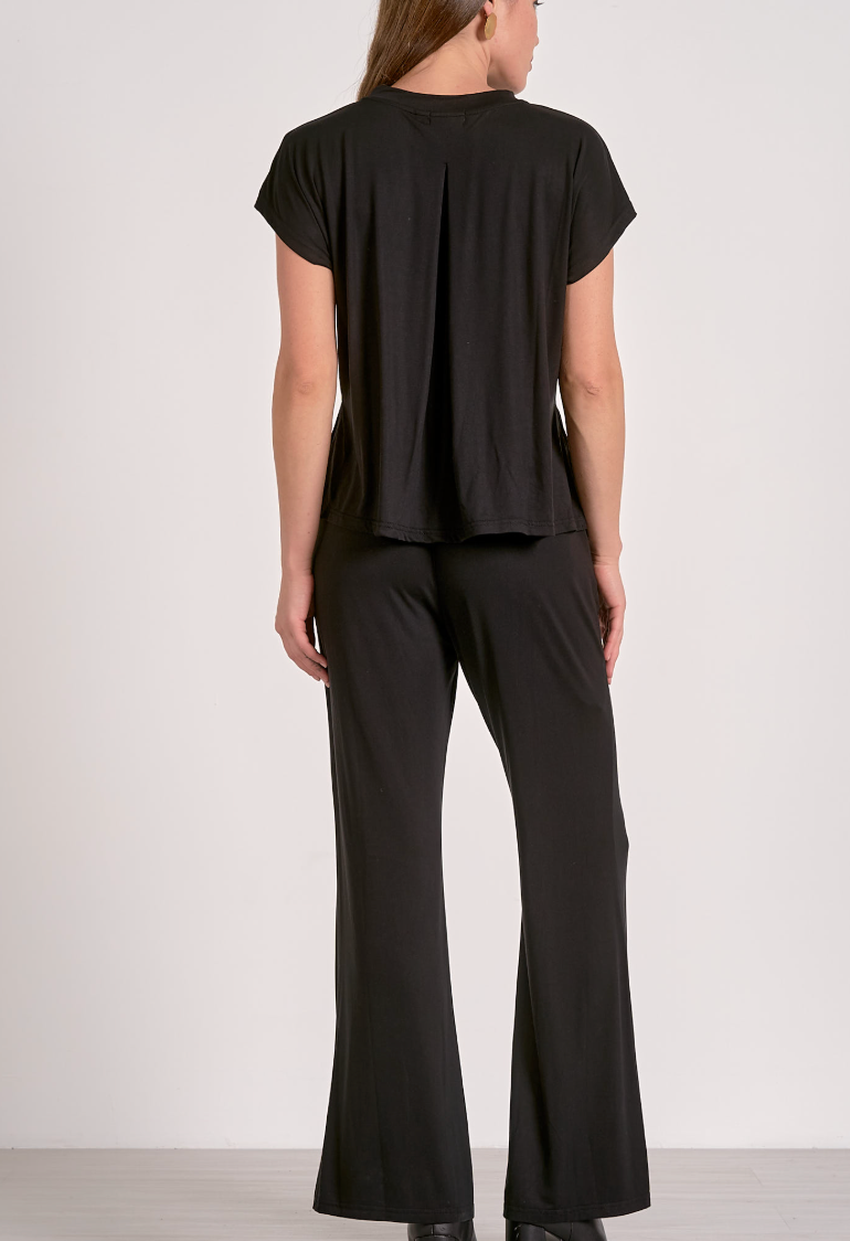 LE ALLIE BLK JUMPSUIT