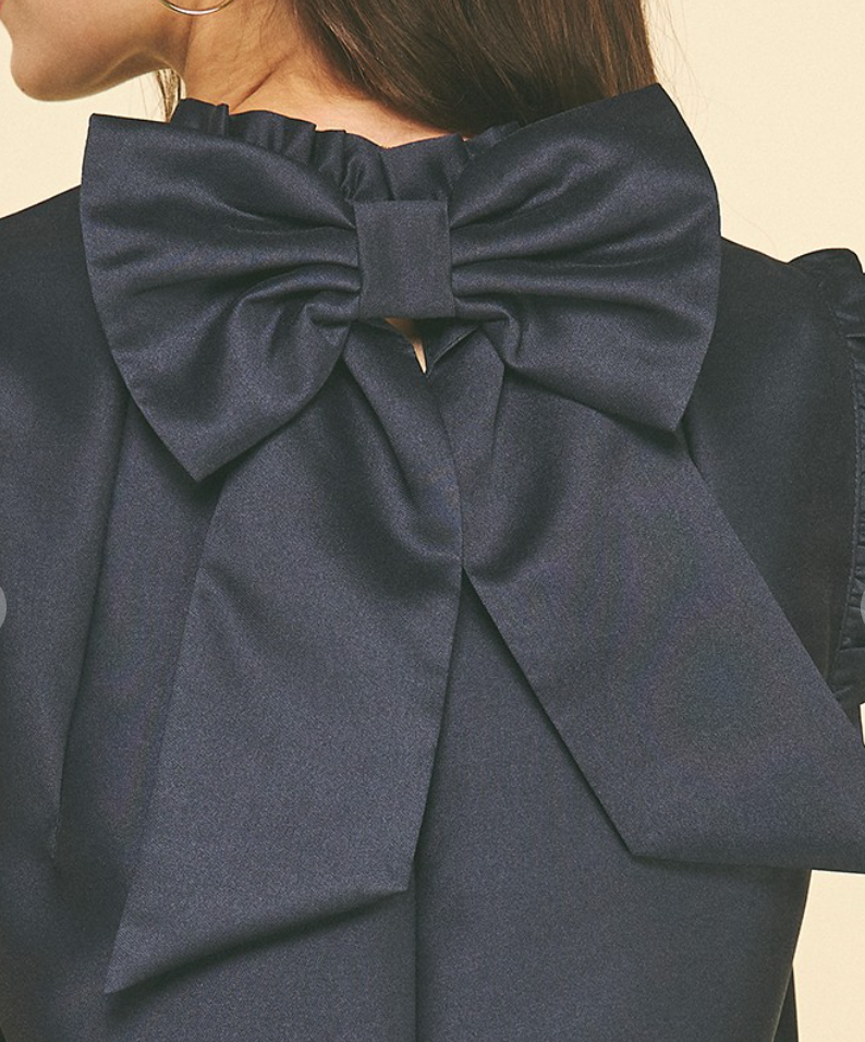 IP ELOISE NVY BOW MINI