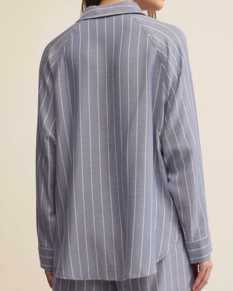 SZ RIVER PLAID BUTTON UP