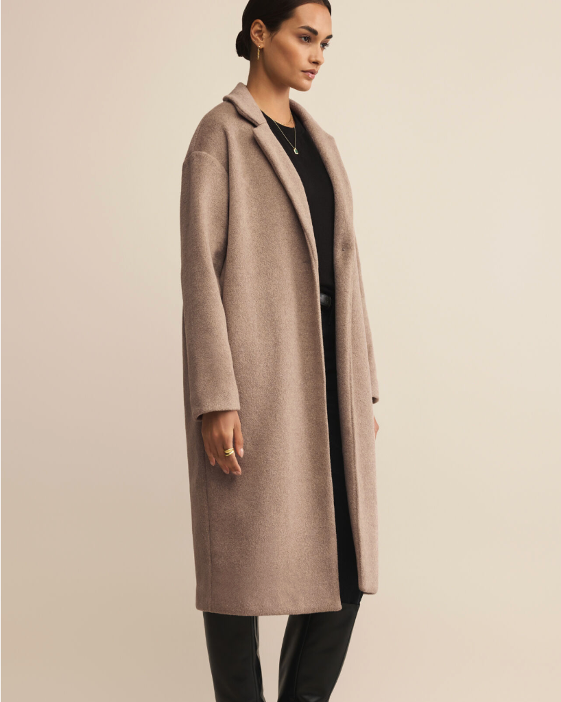 SZ MASON LUXE COAT SMOKEY