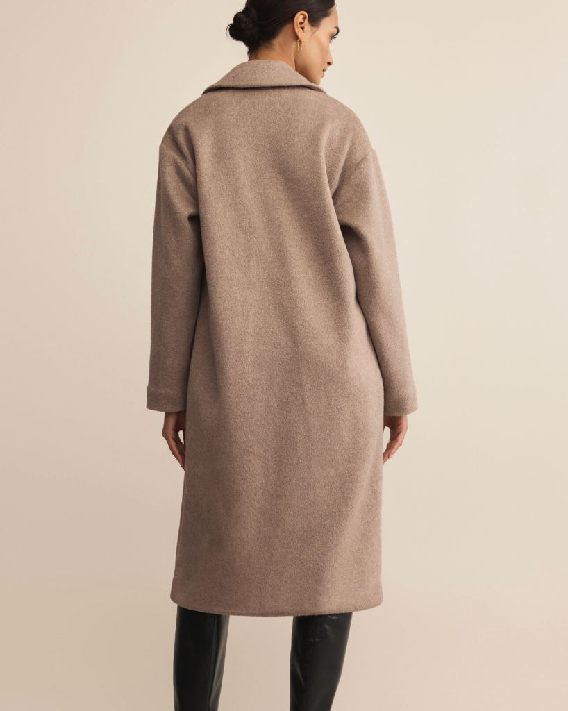 SZ MASON LUXE COAT SMOKEY