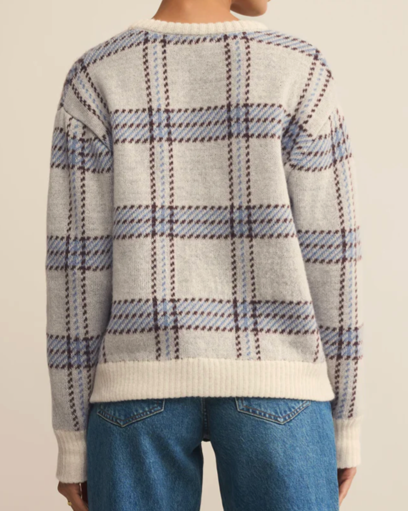 SZ JUNCTION PLAID SWTR