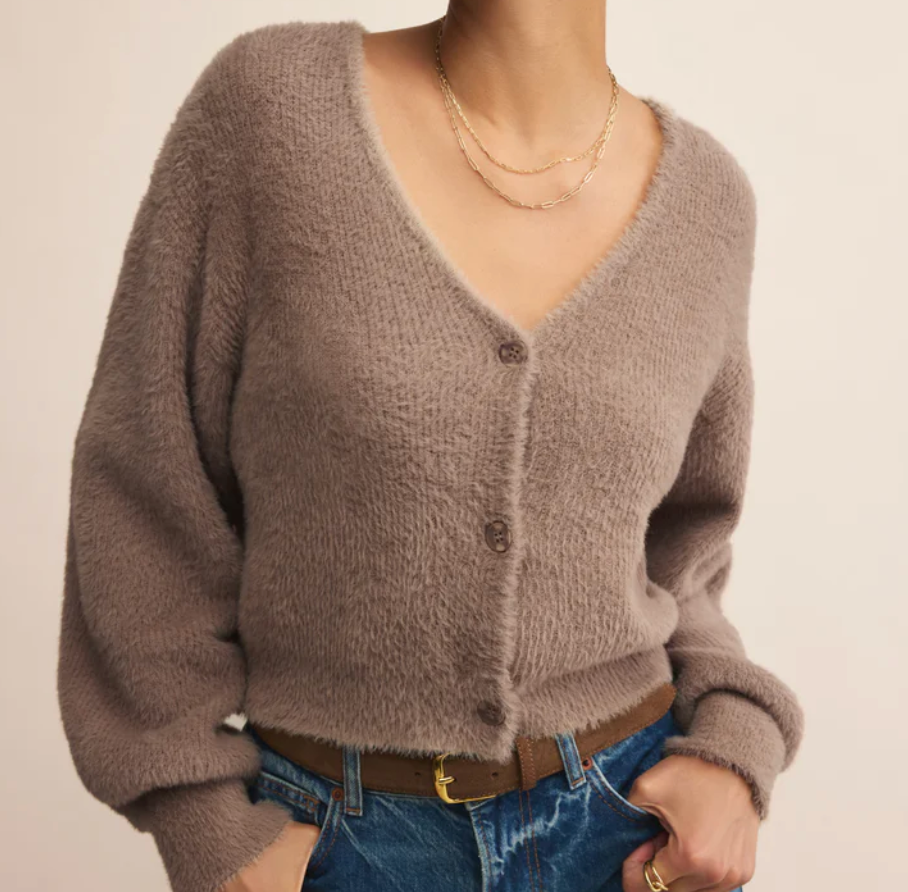 SZ SADIRA FLUFFY CARDI