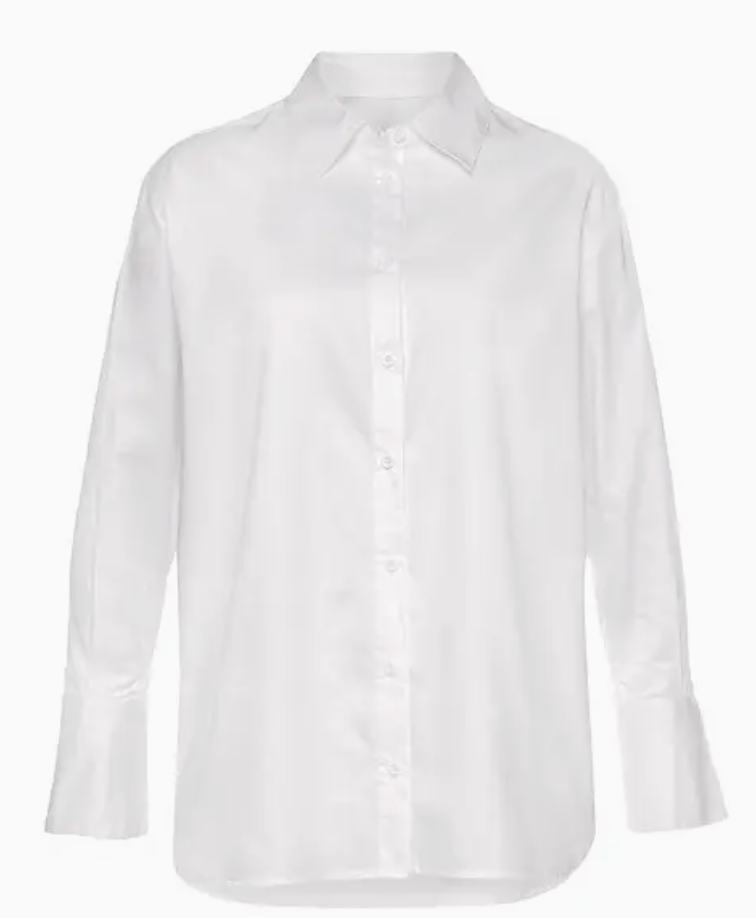LS WHITE BLOUSE