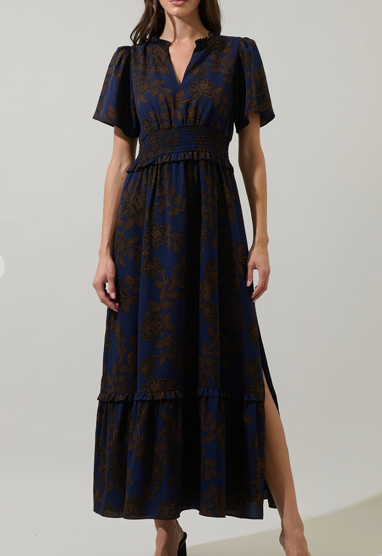 SL TOLLESON FLRL MAXI