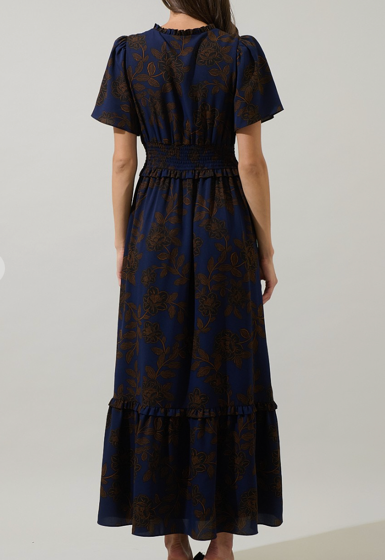 SL TOLLESON FLRL MAXI