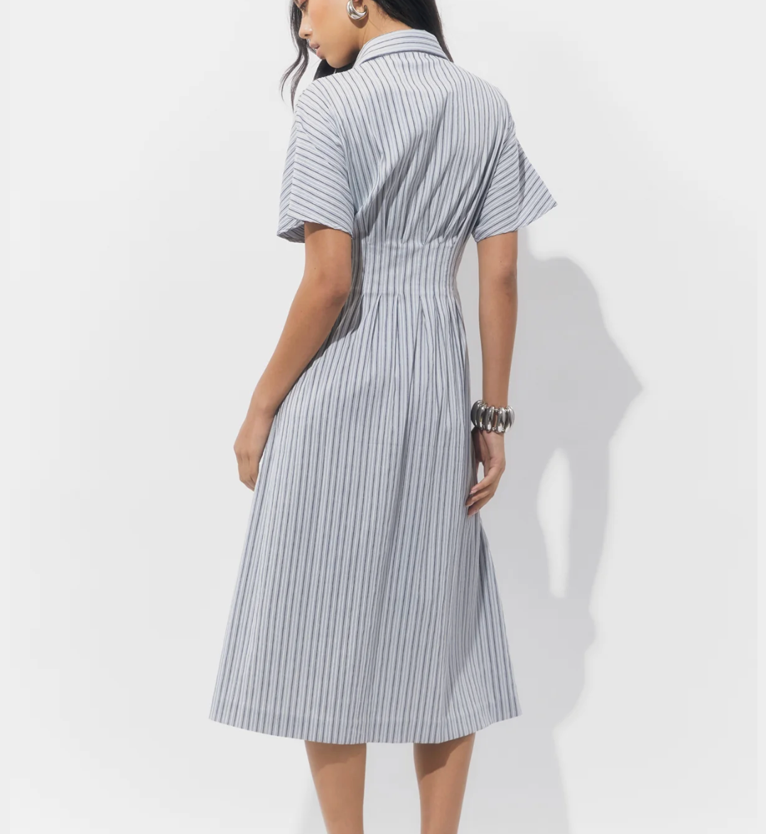 RA AUDREY GRY MIDI