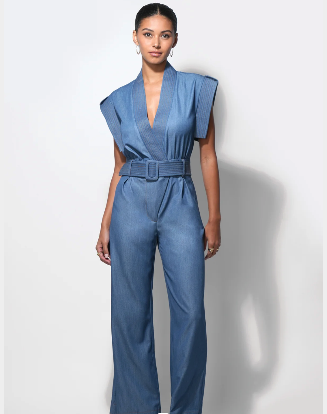 RA TALIA DENIM JMPSUIT