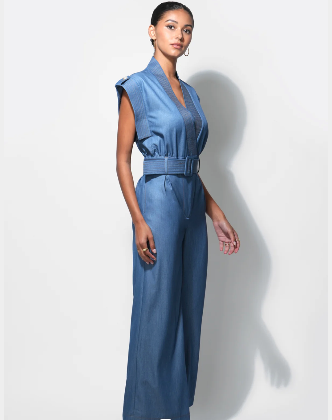 RA TALIA DENIM JMPSUIT