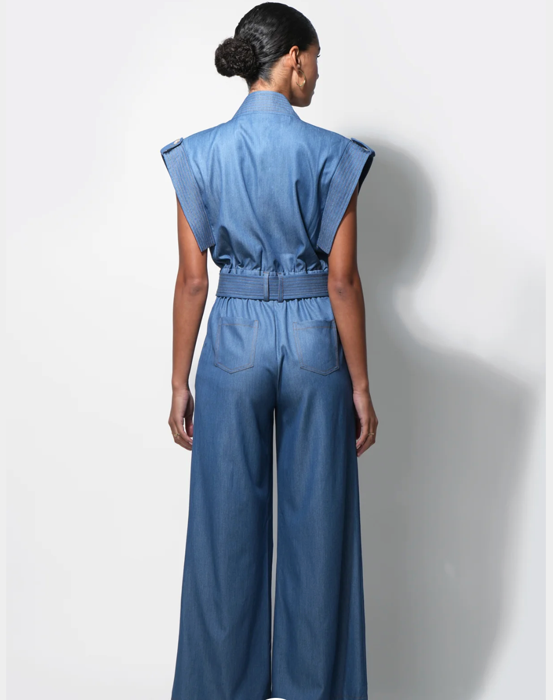 RA TALIA DENIM JMPSUIT