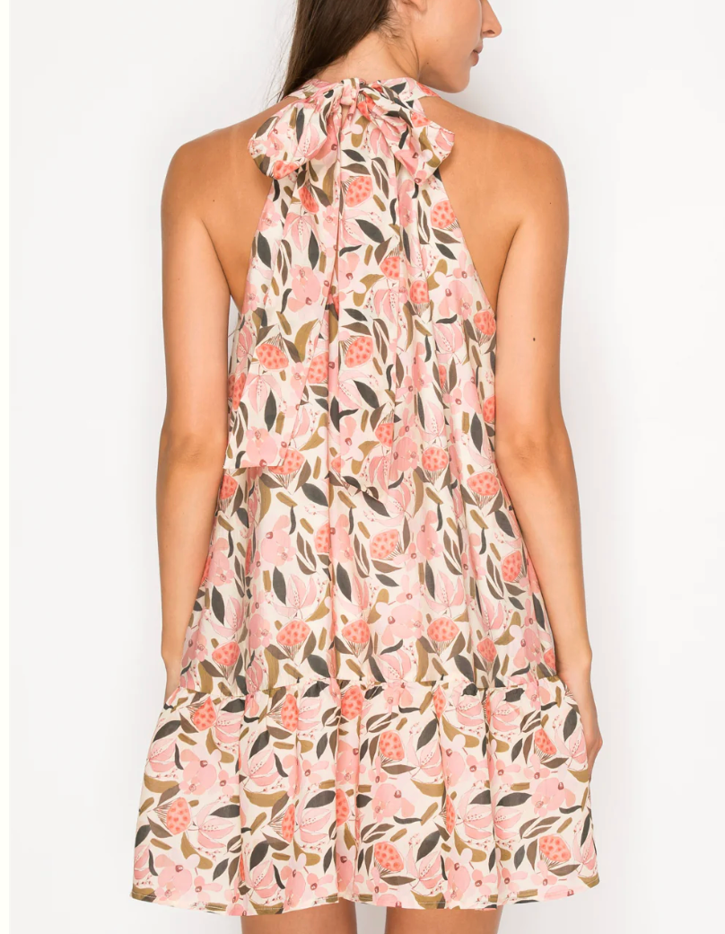 MS HALLIE FLORAL DRESS