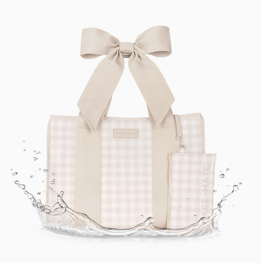 PRE-ORDER CASEMATE LATTE GINGHAM