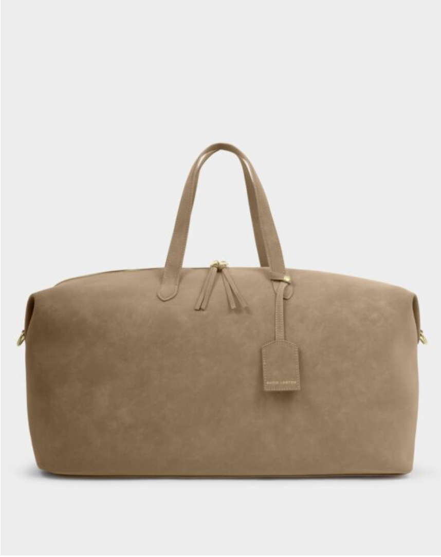 KL SOHO WEEKENDER TAUPE SUEDETTE