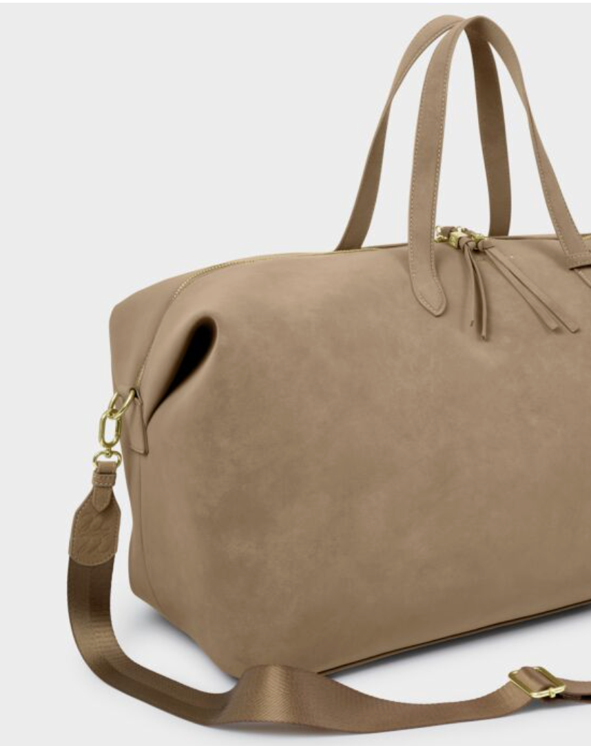 KL SOHO WEEKENDER TAUPE SUEDETTE