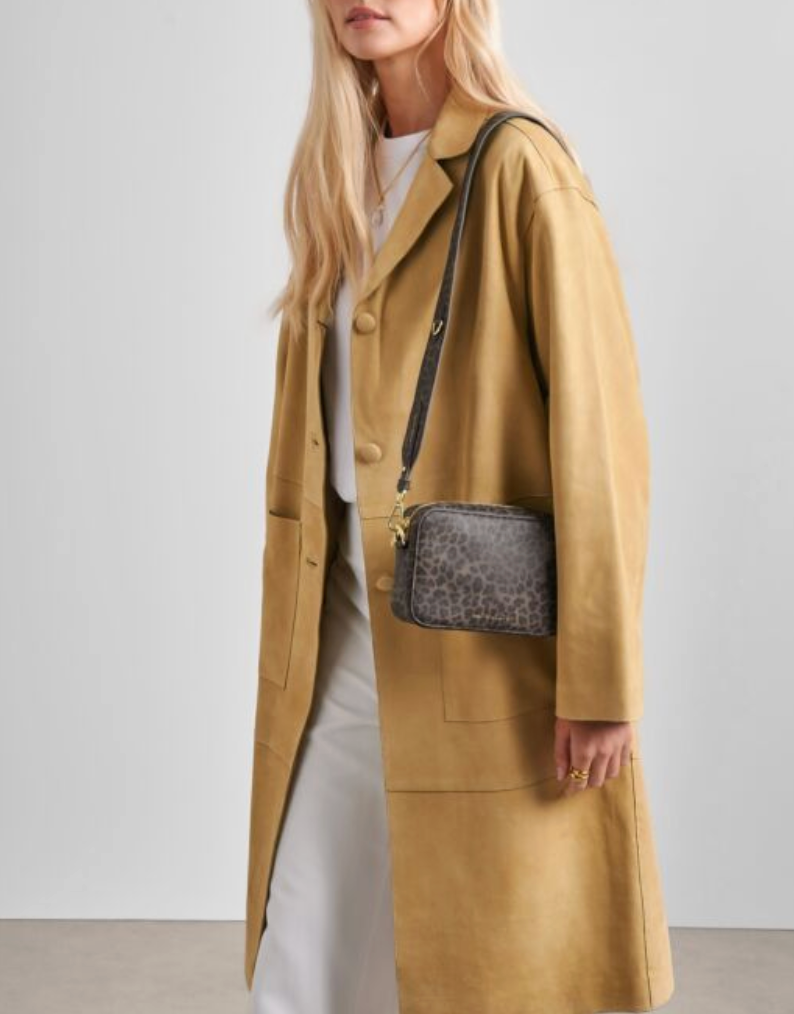 KL AVERY CROSSBODY LEOPARD