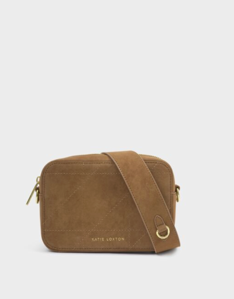 KL AVERY CROSSBODY CARAMEL QUILT