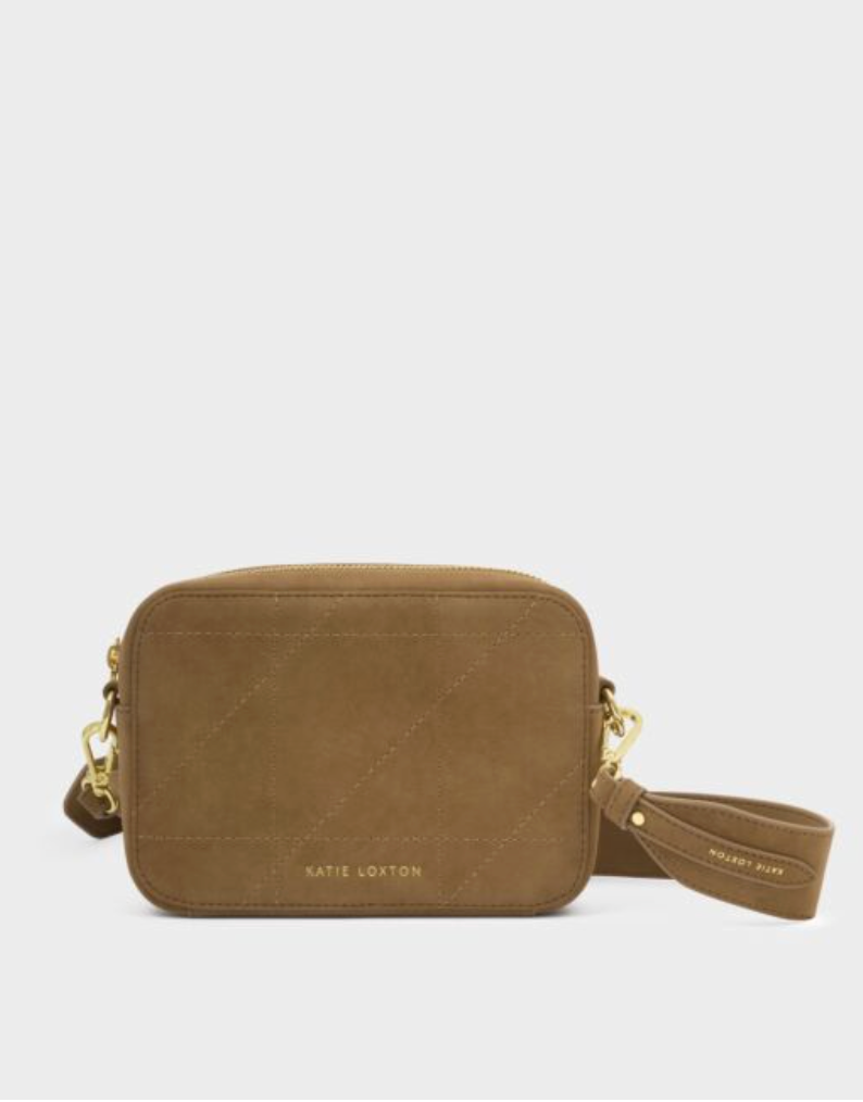 KL AVERY CROSSBODY CARAMEL QUILT
