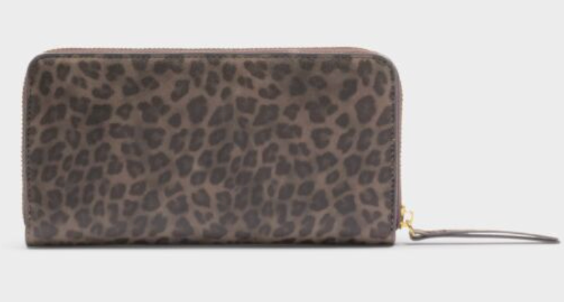 KL LEOPARD WALLET