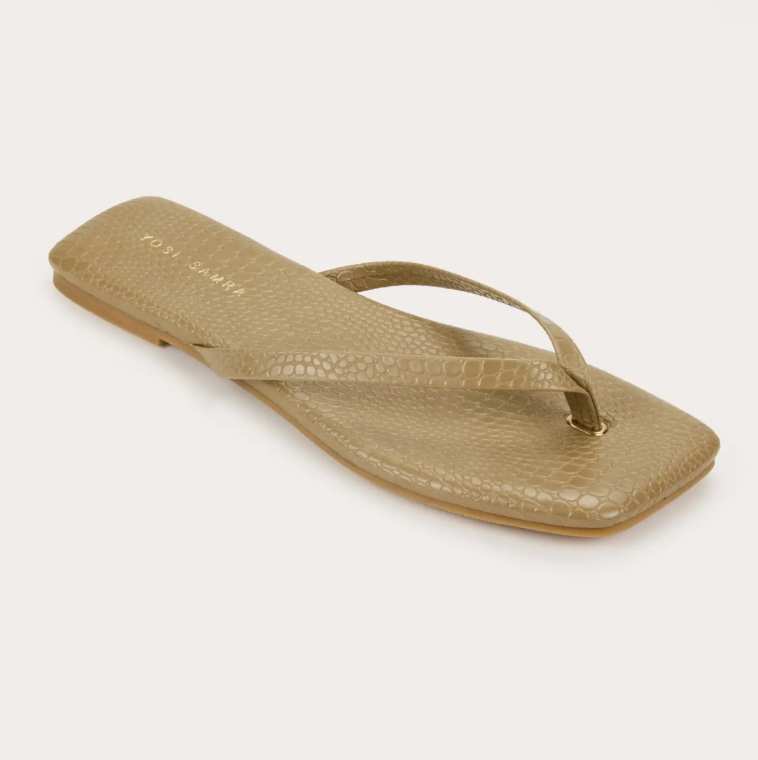 YS MERCER TAUPE CROC