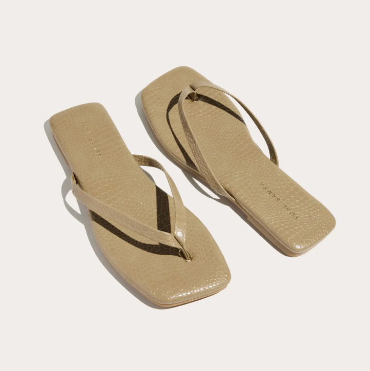 YS MERCER TAUPE CROC