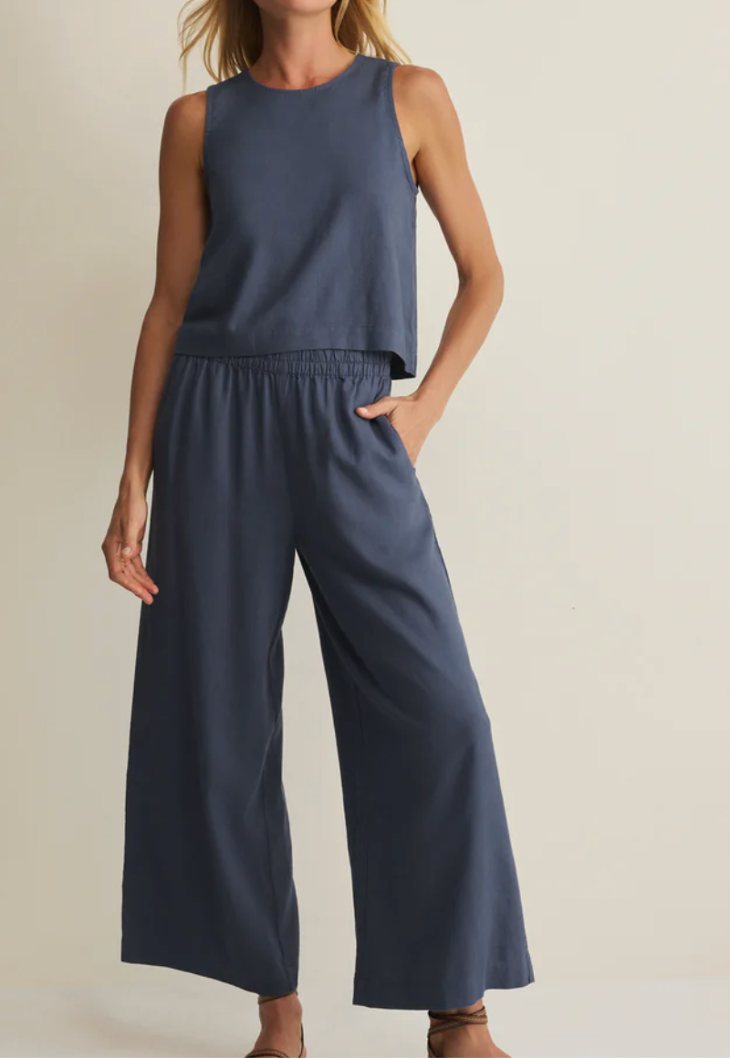 SZ SCOUT INDIGO LINEN PANT