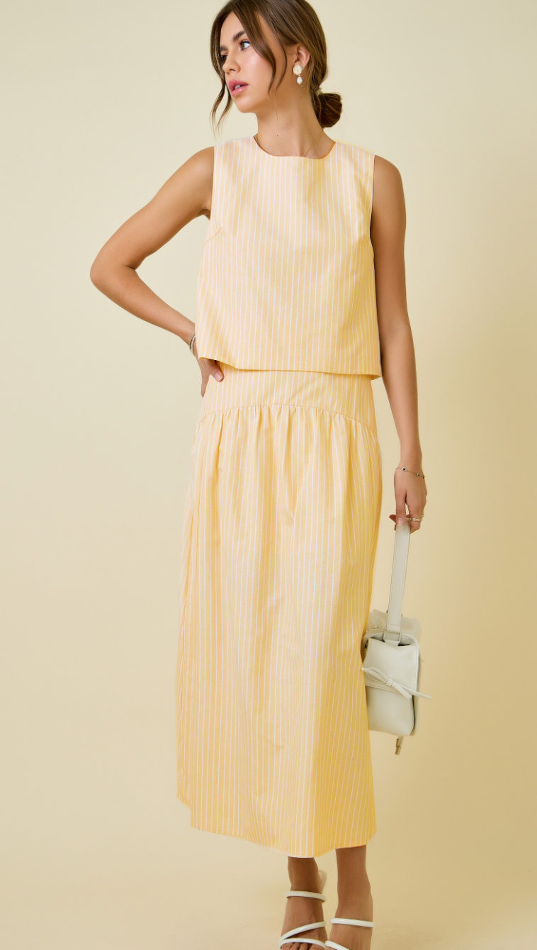 MD HADLEY YLW SKIRT