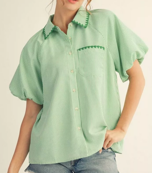 JD GRN ASHLYN TOP