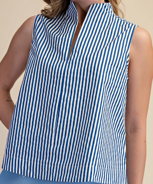 GL BLU STRIPED TYLER TOP