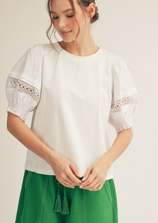 JD WHITE MILLIE TOP