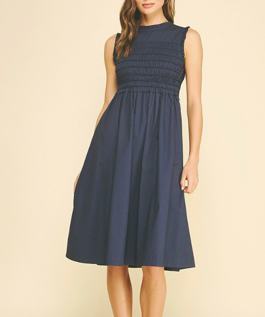 IP INK MIDI DRESS