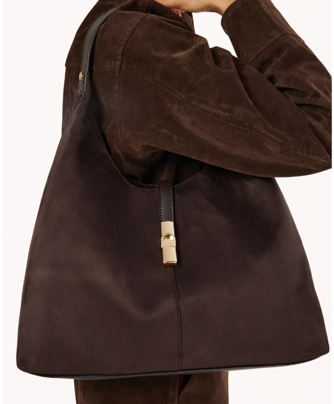 BI LAMARR CHOC SHLDR BAG