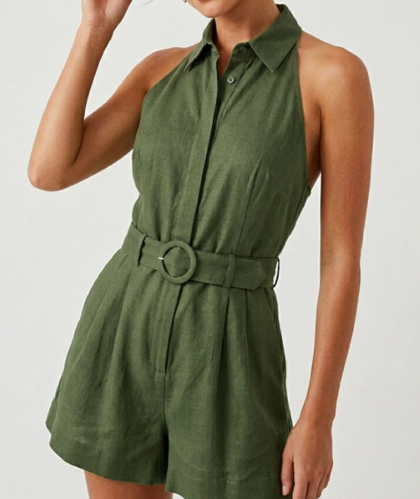 NZ EMERY ROMPER OLIVE