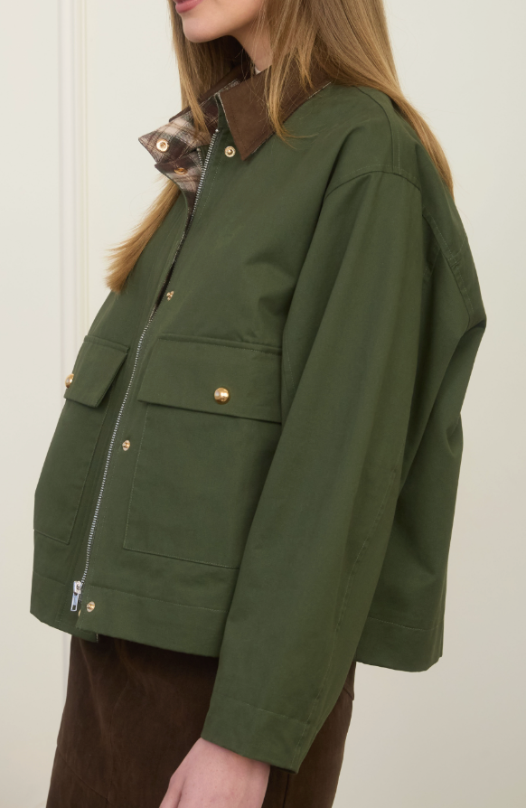 ZC OLIVE BARN JACKET