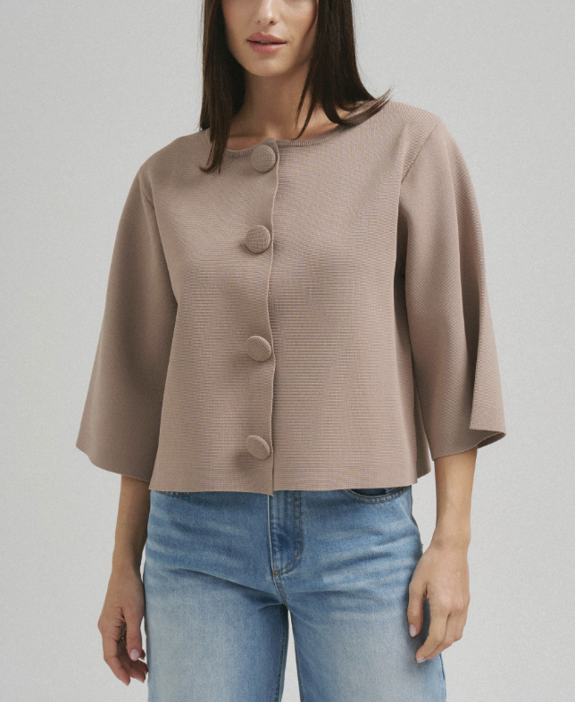 AB KAYLN BUTTON CARDIGAN